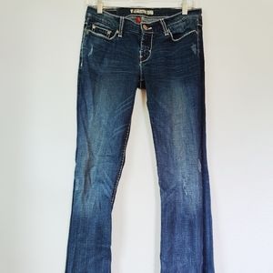 BKE Jeans 28x33.5 Bootcut Stretch Casual Denim Med